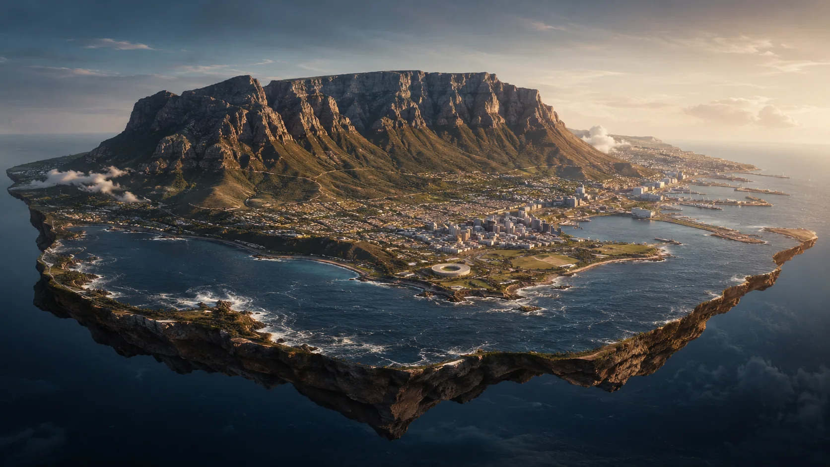 Cape Town and Table Mountain